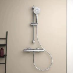 Ideal Standard Duschsystem Ceratherm T50 Aufputz Brausestange 600 Mm Chrom -Grohe || Ideal Standard || Wenko Verkaufsgeschäft 189290 3049 6