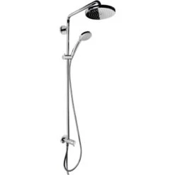 Hansgrohe Duschsystem Croma 220 Air Reno Mit 5 Strahlarten Inkl. Regendusche