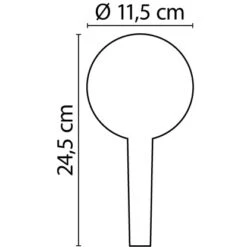 AquaSu Handbrause Tola Mit 1 Strahlart Chrom -Grohe || Ideal Standard || Wenko Verkaufsgeschäft 4006596722865 722865 47