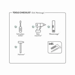 Baliv Überkopfbrause-Set KBS-21-30 Verchromt -Grohe || Ideal Standard || Wenko Verkaufsgeschäft 4007873340000 WEB02 260521