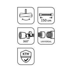 Baliv Überkopfbrause-Set KBS-21-30 Verchromt -Grohe || Ideal Standard || Wenko Verkaufsgeschäft 4007873340000 WEB03 260521