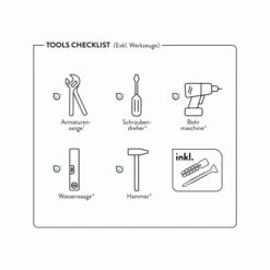 Baliv Überkopfbrause-Set KBS-20.80 Verchromt -Grohe || Ideal Standard || Wenko Verkaufsgeschäft 4007873340079 WEB02 260521