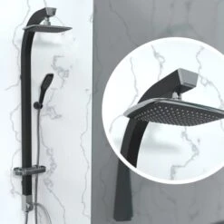 Schütte Brause-Set Madagaskar Schwarz -Grohe || Ideal Standard || Wenko Verkaufsgeschäft 4008431600604 2759 6