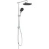 Schütte Duschset Samoa Rain Ohne Armatur Samtstrahl-Technologie Chrom Anthrazit -Grohe || Ideal Standard || Wenko Verkaufsgeschäft 4008431606309 2759 1