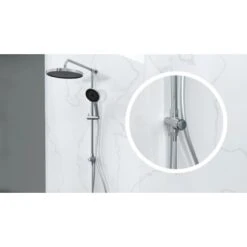 Schütte Duschset Samoa Rain Ohne Armatur Samtstrahl-Technologie Chrom Anthrazit -Grohe || Ideal Standard || Wenko Verkaufsgeschäft 4008431606309 2759 3