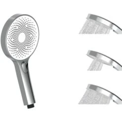 Schütte Design Handbrause Samoa Rain Chrom-Weiß -Grohe || Ideal Standard || Wenko Verkaufsgeschäft 4008431609553 2759 5