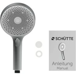 Schütte Design Handbrause Samoa Rain Chrom-Weiß -Grohe || Ideal Standard || Wenko Verkaufsgeschäft 4008431609553 2759 6
