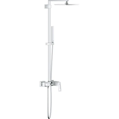 Grohe Duschsystem Mit Einhandmischer Euphoria Cube System 230 Chrom 3 Grohe Duschsystem Mit Einhandmischer Euphoria Cube System 230 Chrom