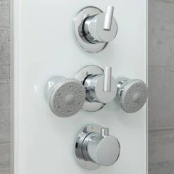 Duschpaneel Glas Weiß -Grohe || Ideal Standard || Wenko Verkaufsgeschäft 52552 2759 4008431600253 3
