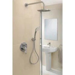 Ideal Standard 3-Funktionshandbrause Idealrain 10 Cm Chrom -Grohe || Ideal Standard || Wenko Verkaufsgeschäft 614127 3049 2