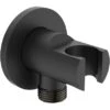 Ideal Standard Brausehalter Idealrain Round Mit Schlauchanschluss Silk Black -Grohe || Ideal Standard || Wenko Verkaufsgeschäft 614259 3049 1