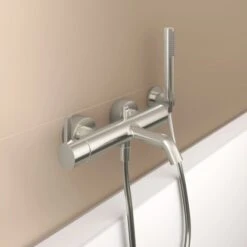 Ideal Standard Handbrause Idealrain Atelier Stick Silver Metall -Grohe || Ideal Standard || Wenko Verkaufsgeschäft 887304 3049 4