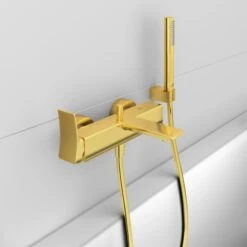 Ideal Standard Brausehalter Idealrain Atelier Gold Eckig Für Handbrause 11 Ideal Standard Brausehalter Idealrain Atelier Gold Eckig Für Handbrause -Grohe || Ideal Standard || Wenko Verkaufsgeschäft 887364 3049 3