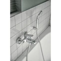 Ideal Standard Brausehalter Idealrain Atelier Chrom Eckig Für Handbrause -Grohe || Ideal Standard || Wenko Verkaufsgeschäft 887368 3049 11