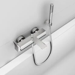 Ideal Standard Brausehalter Idealrain Atelier Chrom Eckig Für Handbrause -Grohe || Ideal Standard || Wenko Verkaufsgeschäft 887368 3049 6