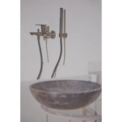 Ideal Standard Brausehalter Idealrain Atelier Silver Eckig Für Handbrause -Grohe || Ideal Standard || Wenko Verkaufsgeschäft 887375 3049 5