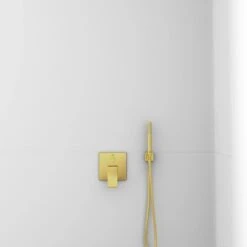 Ideal Standard Brausehalter Idealrain Atelier Gold Eckig Für HB + Schlauch 9 Ideal Standard Brausehalter Idealrain Atelier Gold Eckig Für HB + Schlauch -Grohe || Ideal Standard || Wenko Verkaufsgeschäft 887380 3049 3