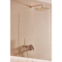 Ideal Standard Brausehalter Idealrain Atelier Gold Rund Für Handbrause -Grohe || Ideal Standard || Wenko Verkaufsgeschäft 887386 3049 8