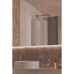 Ideal Standard Wandanschluss Idealrain 30 Cm Gold -Grohe || Ideal Standard || Wenko Verkaufsgeschäft 887680 3049 5