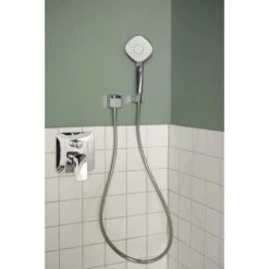 Ideal Standard Brauseschlauchanschluss Idealrain Atelier Chrom Eckig Aufputz -Grohe || Ideal Standard || Wenko Verkaufsgeschäft 887968 3049 10
