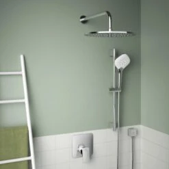 Ideal Standard Brauseschlauchanschluss Idealrain Atelier Chrom Eckig Aufputz -Grohe || Ideal Standard || Wenko Verkaufsgeschäft 887968 3049 11