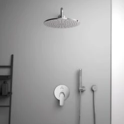 Ideal Standard Brauseschlauchanschluss Idealrain Atelier Chrom Rund Aufputz -Grohe || Ideal Standard || Wenko Verkaufsgeschäft 887984 3049 5