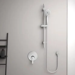 Ideal Standard Brauseschlauchanschluss Idealrain Atelier Chrom Rund Aufputz -Grohe || Ideal Standard || Wenko Verkaufsgeschäft 887984 3049 6