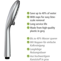 Wenko Duschsystem Watersaving Chrom -Grohe || Ideal Standard || Wenko Verkaufsgeschäft 903225 1068 08