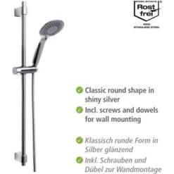 Wenko Brauseset Young Chrom -Grohe || Ideal Standard || Wenko Verkaufsgeschäft 903234 1068 04
