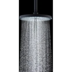 Wenko Regenduschkopf Ultimate Shower Schwarz/Grau Ø 25 Cm -Grohe || Ideal Standard || Wenko Verkaufsgeschäft 903630 1068 08