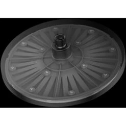 Wenko Regenduschkopf Ultimate Shower Schwarz/Grau Ø 25 Cm -Grohe || Ideal Standard || Wenko Verkaufsgeschäft 903630 1068 11