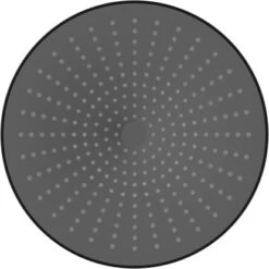 Wenko Regenduschkopf Ultimate Shower Schwarz/Grau Ø 25 Cm -Grohe || Ideal Standard || Wenko Verkaufsgeschäft 903630 1068 16