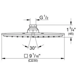 Grohe Kopfbrause Rainshower Allure 230 -Grohe || Ideal Standard || Wenko Verkaufsgeschäft ower allure 210 kopfbrause 1