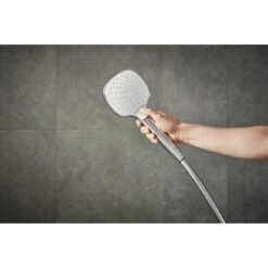 Hansgrohe Handbrause Croma Select E Vario Mit 3 Strahlarten Weiß-Chrom -Grohe || Ideal Standard || Wenko Verkaufsgeschäft t Button 2667 26812400 tif